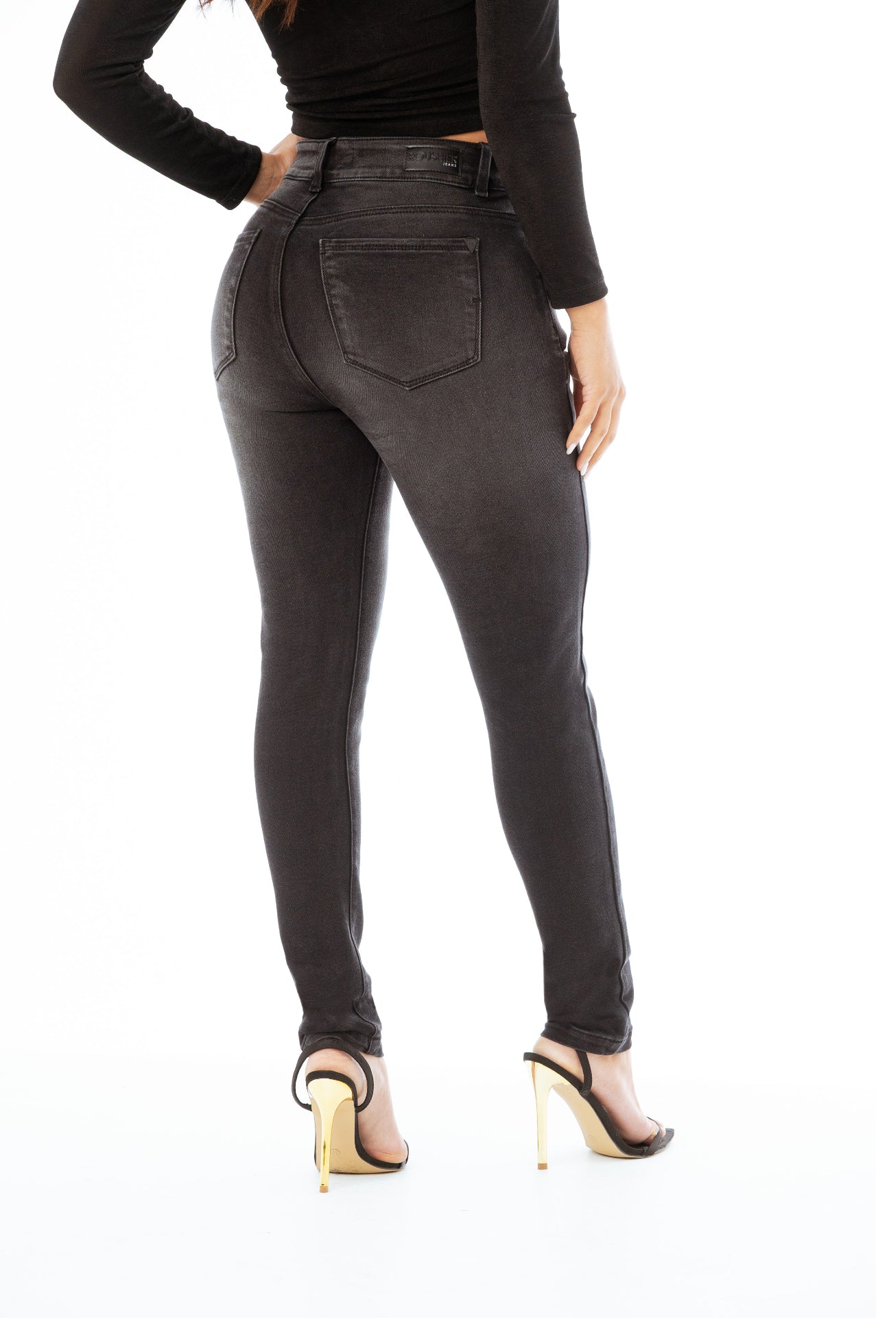 SKINNY GRIS OSCURO REF. 1320 - Detalle trasero