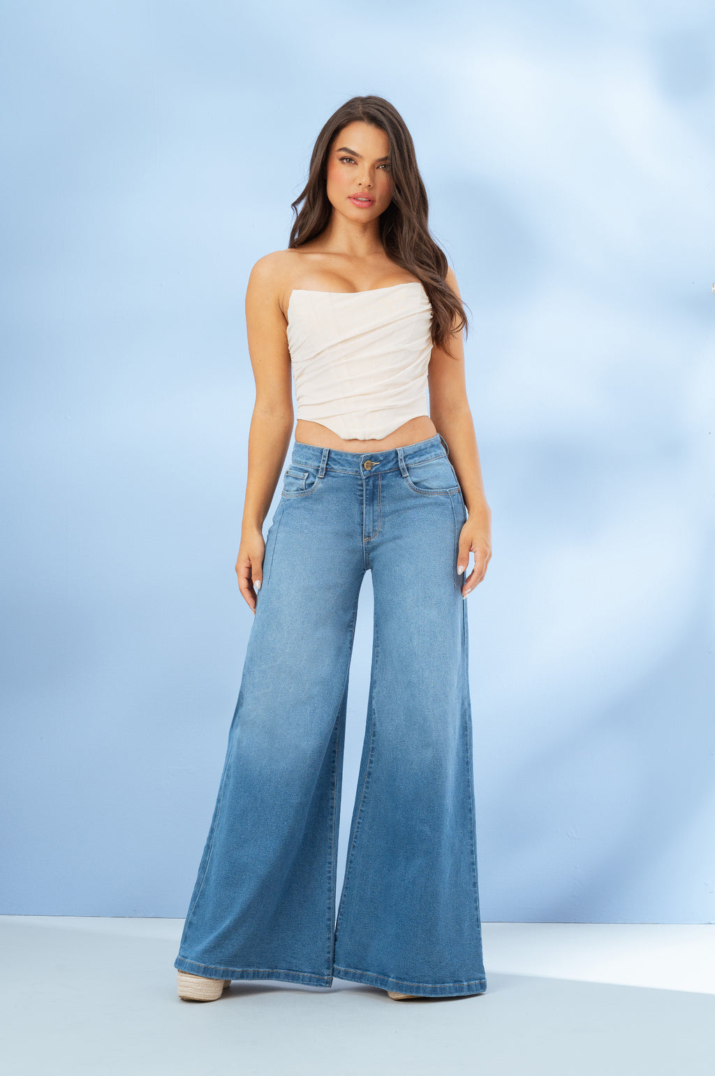 MOMFLARE AZUL CLARO REF. 1324 - Vista frontal