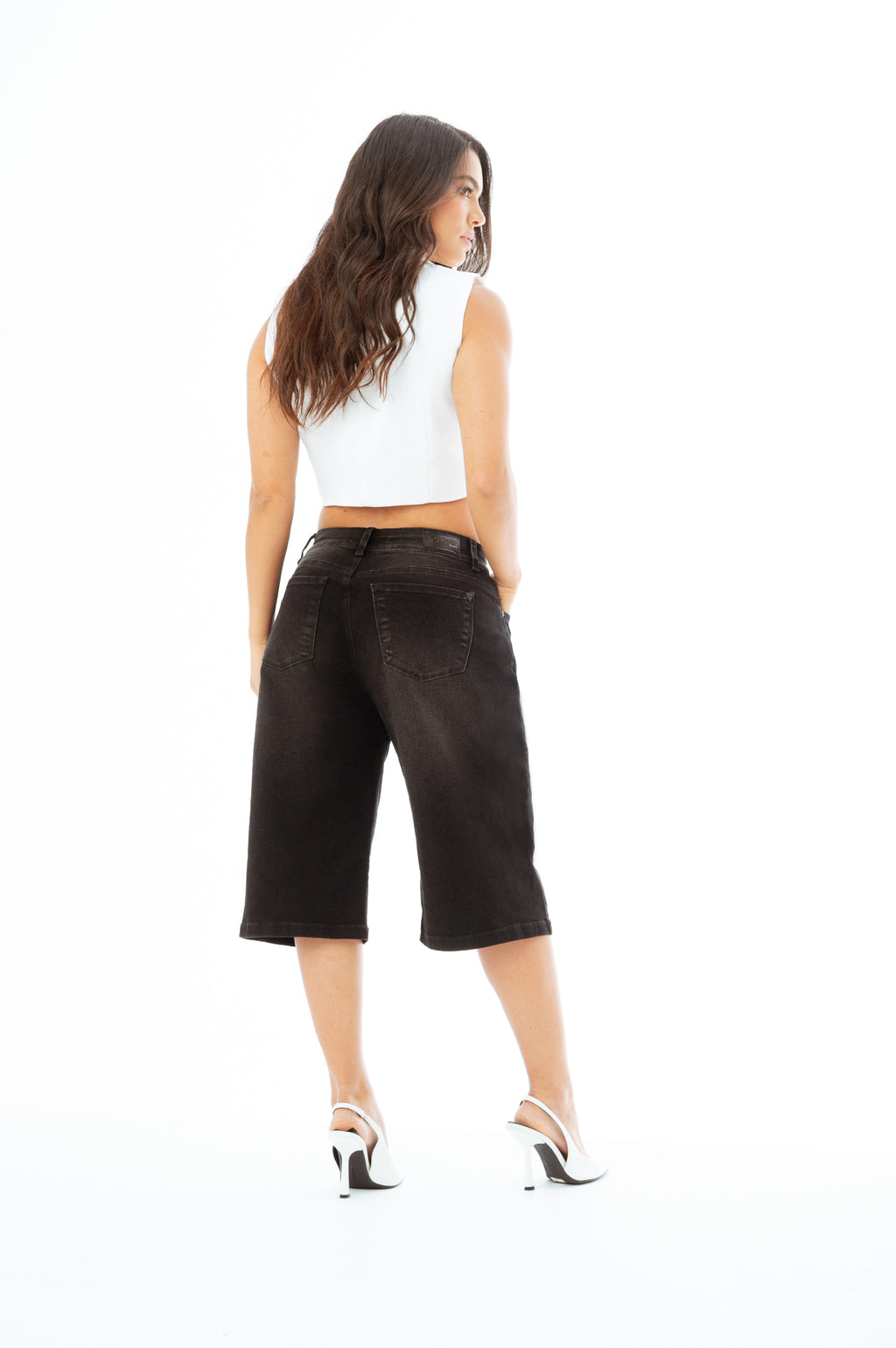 BERMUDA CARGO GRIS REF. 1325 - Vista trasera